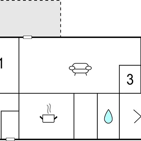 Apartamento Two-bedroom In Sydals Bredsten (Sonderborg)
